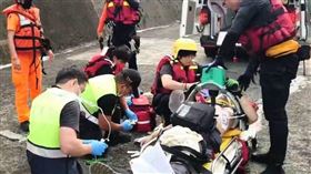 新北市，瑞芳，水湳洞，釣客，釣點，落水