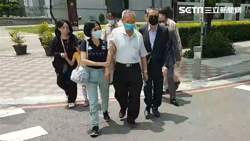 興富發總經理陪同林淑雅家屬現場招魂