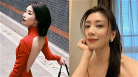 賈靜雯、劉雅瑟。（圖／翻攝自微博）
