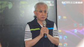 台中捷運公司記者會。董事長林良泰。（圖／台中市府提供）