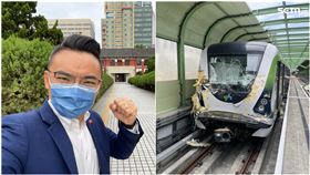 台中捷運、洪孟楷父親是興富發獨董。(組合圖/資料照、翻攝臉書)