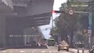 中捷意外另一視角！用路人被紅燈救了一命