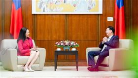 洪迪薇拜會吳釗燮（圖／翻攝自外交部官網）