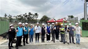 視察豐原國兒運興建 中市建設局長陳大田勉如質如期完工(圖/台中市政府)