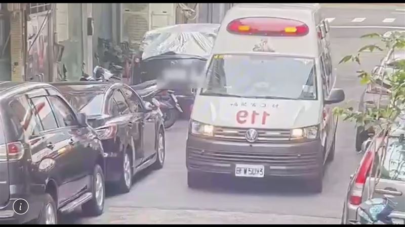 台北市松山區人倫悲劇。79歲老母疑不堪長照壓力，以膠帶封口鼻，殺死罹患小兒麻痺的小兒子。（圖／翻攝畫面）