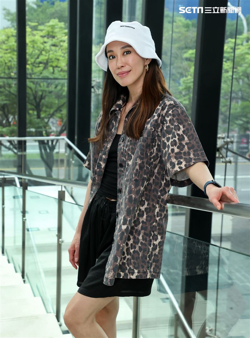 黃百璐三立新聞網專訪。（記者邱榮吉/攝影）