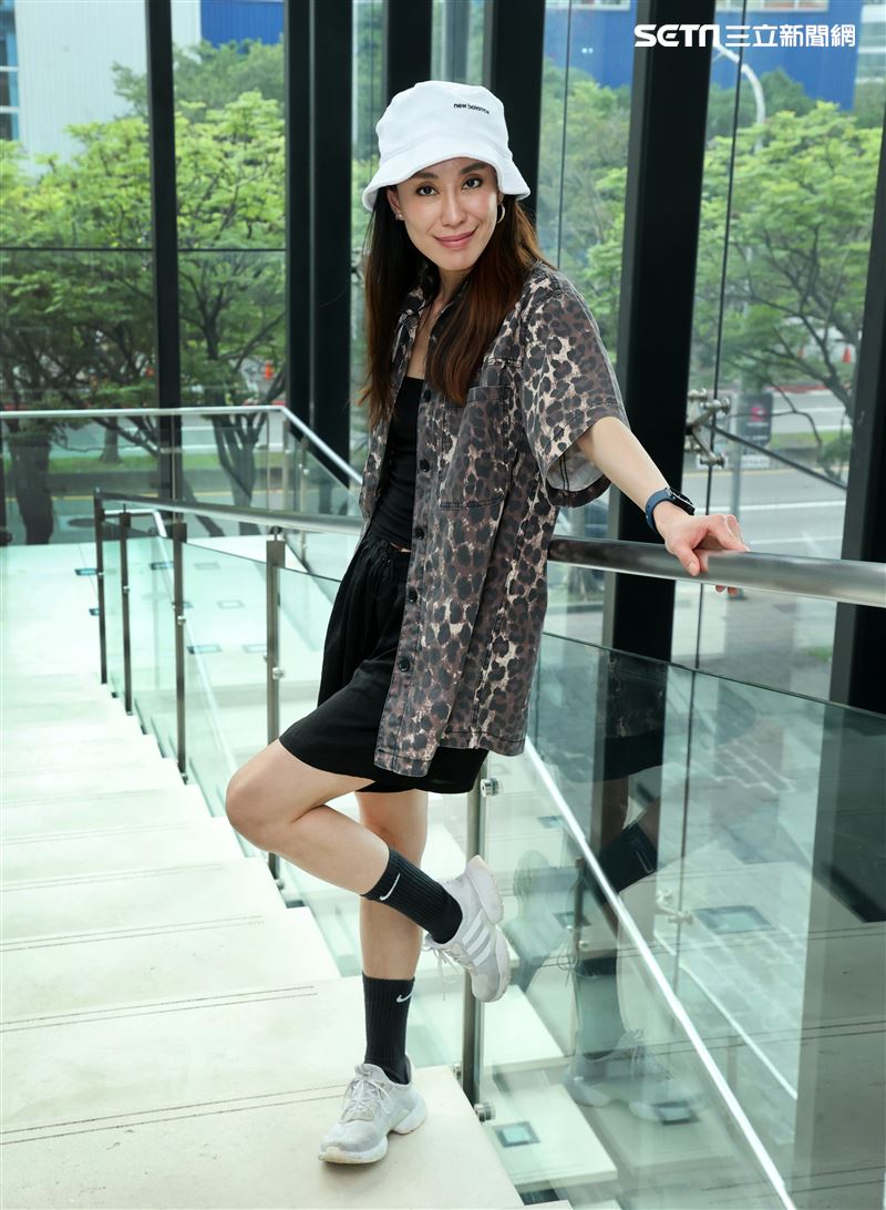 黃百璐三立新聞網專訪。（記者邱榮吉/攝影）