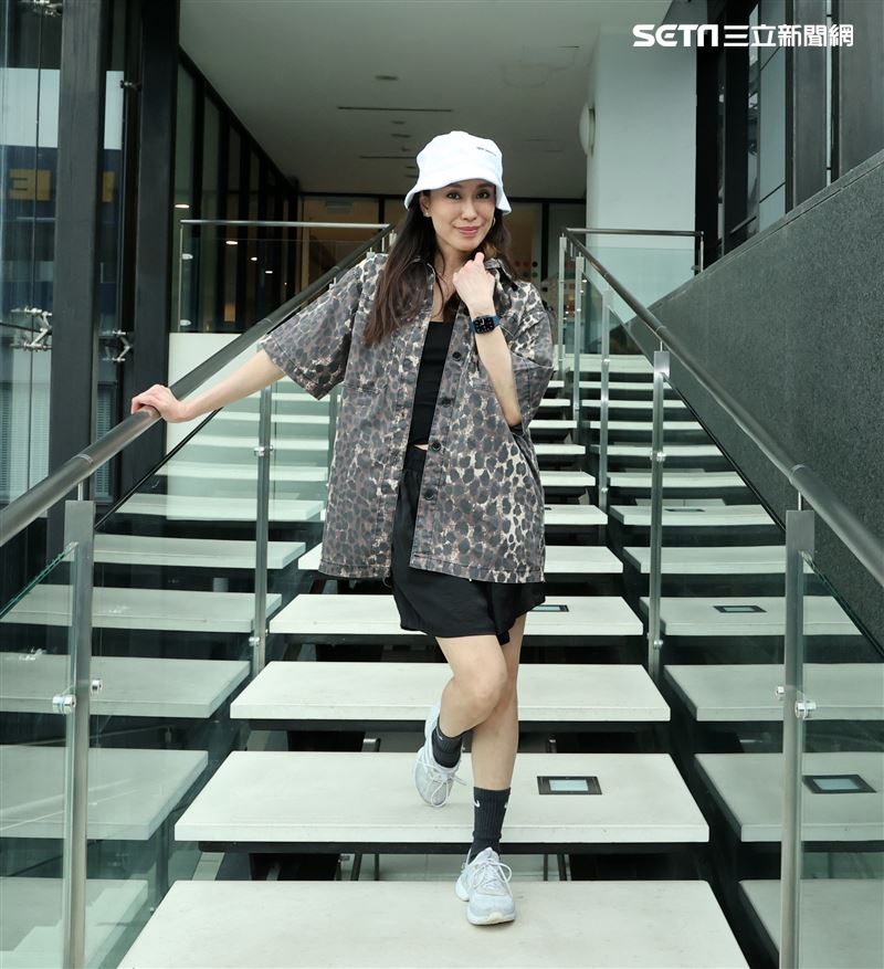 黃百璐三立新聞網專訪。（記者邱榮吉/攝影）