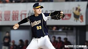 ▲中信兄弟先發投手吳哲源。（圖／記者劉彥池攝影）