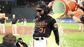 ▲穆林斯（Cedric Mullins）達成「完全打擊」，成為隊史第7人。（圖／美聯社／達志影像）