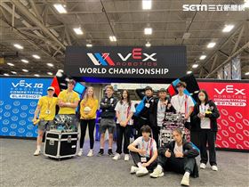 世界機器人大賽！台中美國學校最佳活力獎(圖/翻攝畫面)
