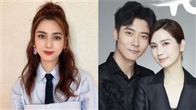 洪欣、張丹峰。（圖／翻攝自微博）