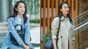 陸劇《三十而已》圍繞在各種精品名牌包引發討論。（圖／翻攝自微博）