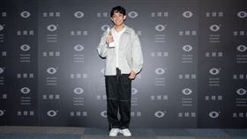 AcQUA源少年團員林毓家則以短片《橋頂少年》拿下最佳演員獎。（圖／金馬執委會提供）