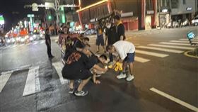 台南城隍首夜巡衝女童輾斃處　急下一指示（圖／翻攝自謝奇峰臉書）