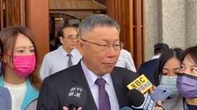 柯文哲出席新竹靜思堂浴佛大典。（圖／民眾黨提供）