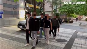 台北市內湖區驚傳喋血事件，警方逮捕陳男等8人送辦（圖／翻攝畫面）