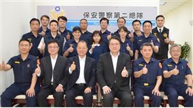 林右昌視察保二總隊（圖／內政部提供）