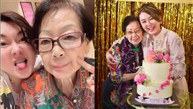 香港女星陳淑蘭與母親感情深厚。（圖／翻攝自臉書）