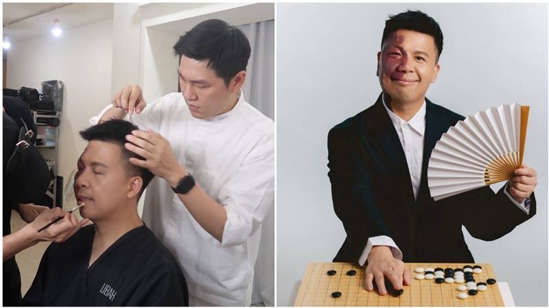 UBAH美學　為紅面棋王打造圍棋說書人形象