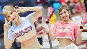 啦啦隊女神綵冞有著甜美外貌和搞怪個性。（圖／翻攝自djeminatw IG）