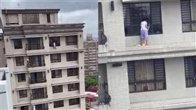 擦窗戶,驚險,駭人,高樓,豪宅