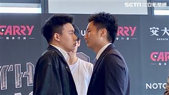 鍾培生記者會偷襲甩巴掌　Toyz暴怒被拉開