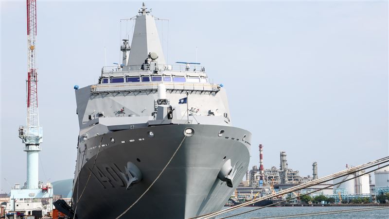 海軍玉山艦6月中成軍！正式投入戰備序列
