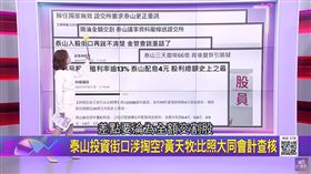 再爆震撼彈！泰山遭證交所重罰300萬　眾多疑點引股民人心惶惶（業配勿用）