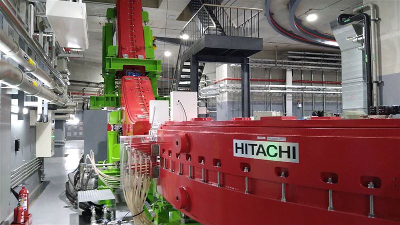 北榮重粒子中心首開箱　每月電費噴2百萬