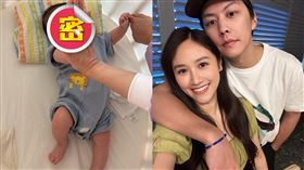 Sandy曬娃照。（圖／翻攝自臉書）