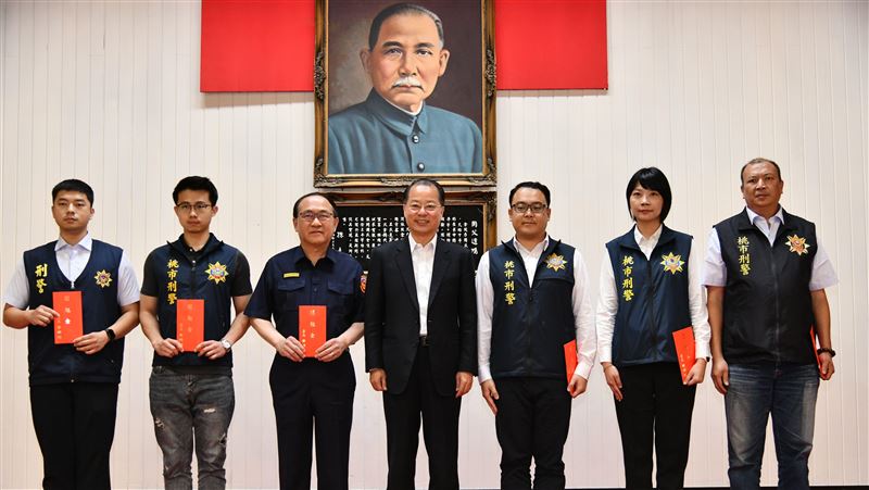 警政署長視察桃警局　開座談會護市民安全