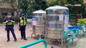 桃園停水39小時　路邊供水站水塔竟遭竊