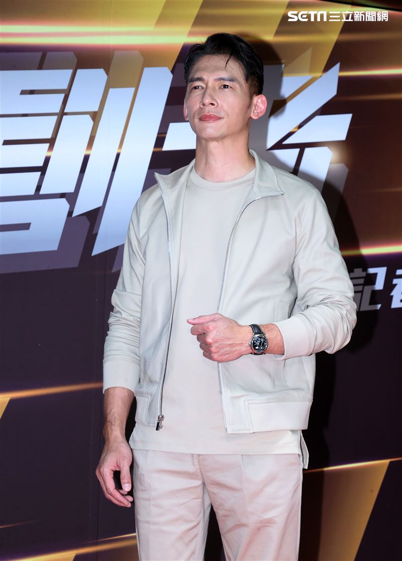 温昇豪八點檔「開創者」卡司發佈會。（記者邱榮吉/攝影）