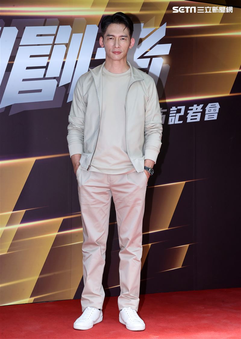 温昇豪八點檔「開創者」卡司發佈會。（記者邱榮吉/攝影）