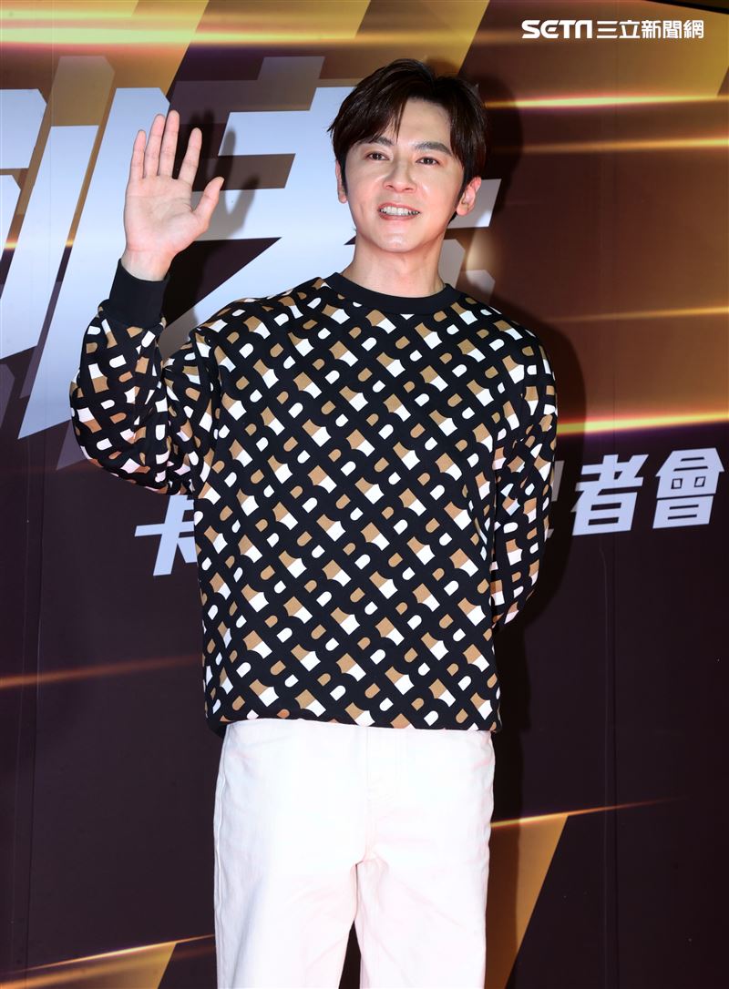 李國毅八點檔「開創者」卡司發佈會。（記者邱榮吉/攝影）