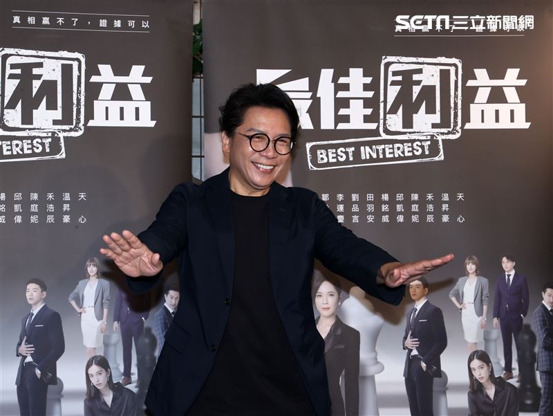 許傑輝「最佳利益2」媒體茶敘。（記者邱榮吉/攝影）