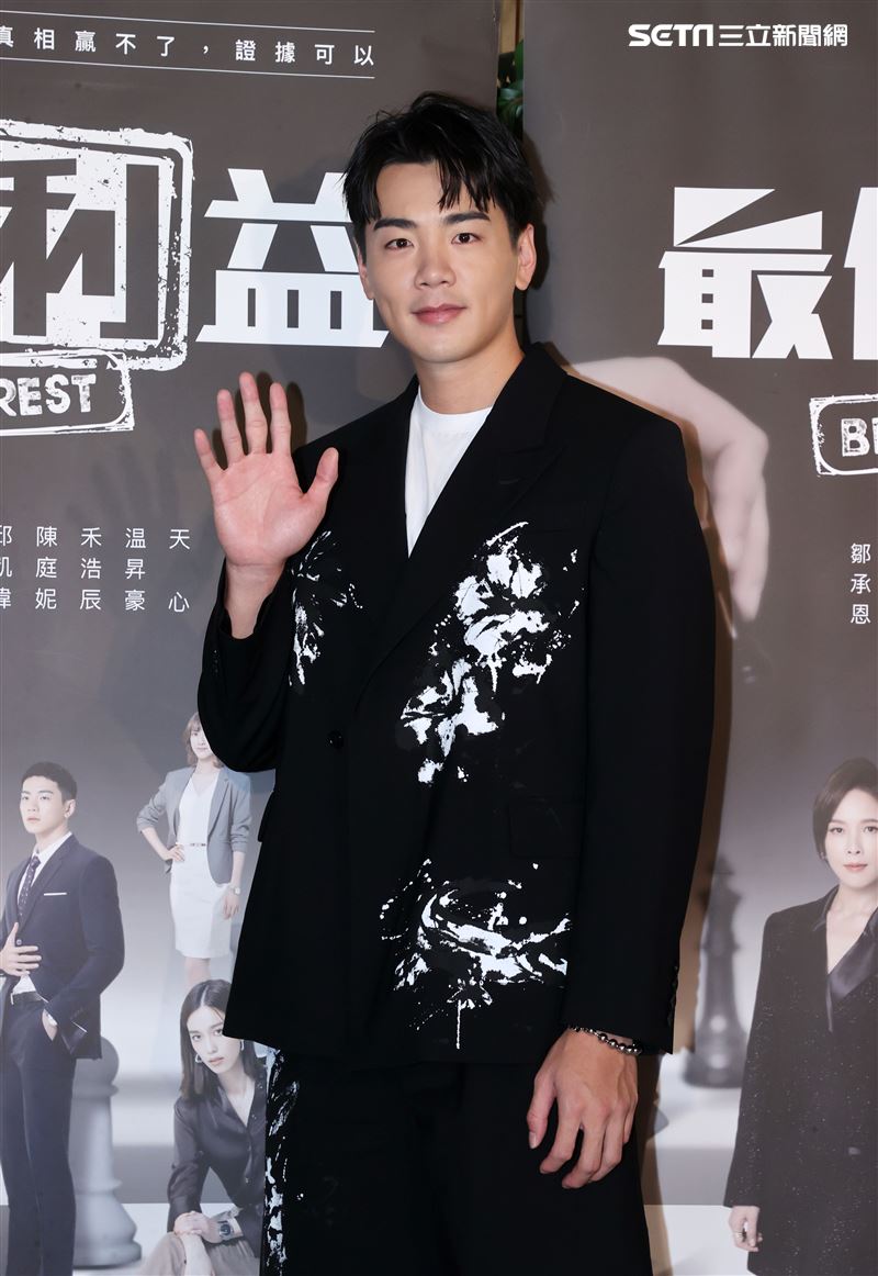 禾浩辰「最佳利益2」媒體茶敘。（記者邱榮吉/攝影）