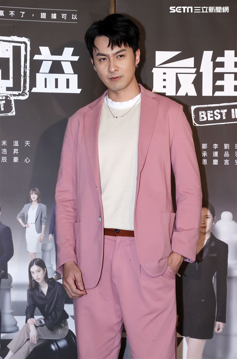 張雁名「最佳利益2」媒體茶敘。（記者邱榮吉/攝影）