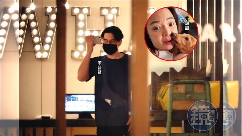 遭小甜甜抹黑　宋晉賢奔警局怒告妨害名譽