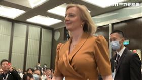 英國前首相特拉斯（Liz Truss）應遠景基金會邀請演講（圖／記者高逸帆攝影）