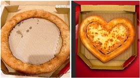 必勝客「零傷害披薩」芝心圈圈,記者劉沛妘攝影