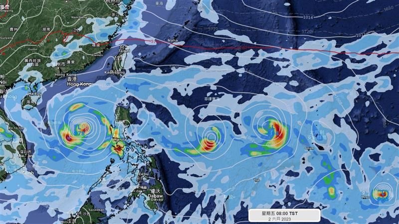 梅雨季不太妙、14天後颱風排排站？解答曝