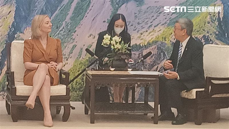 拜會陳建仁　特拉斯：挺台加入CPTPP