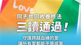 賴清德講同婚家庭能收養子女（圖／翻攝自賴清德臉書）
