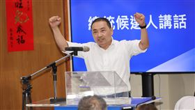 國民黨17日中常會，朱立倫宣布徵召侯友宜。（圖／中國國民黨提供）