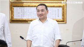 國民黨中常會宣布徵召新北市長侯友宜擔任總統參選人。（圖／記者楊澍攝影）