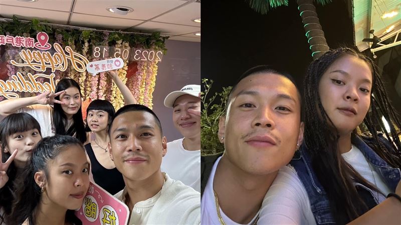 最帥里長候選人結婚了　曬身分證狂放閃