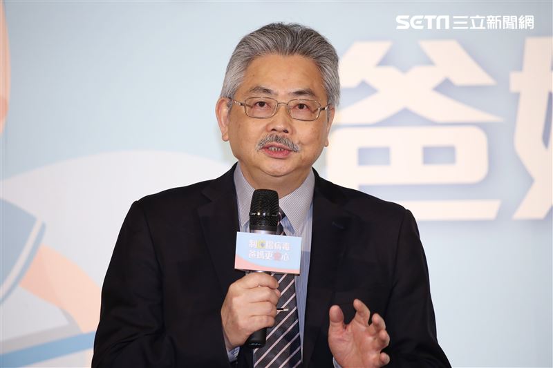 國衛院副院長陳為堅出席【制伏腸病毒 爸媽更安心】衛教記者會 。（圖／記者楊澍攝影）