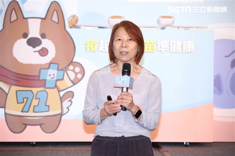 台灣流行疾病學專家何美鄉博士出席【制伏腸病毒 爸媽更安心】衛教記者會 。（圖／記者楊澍攝影）